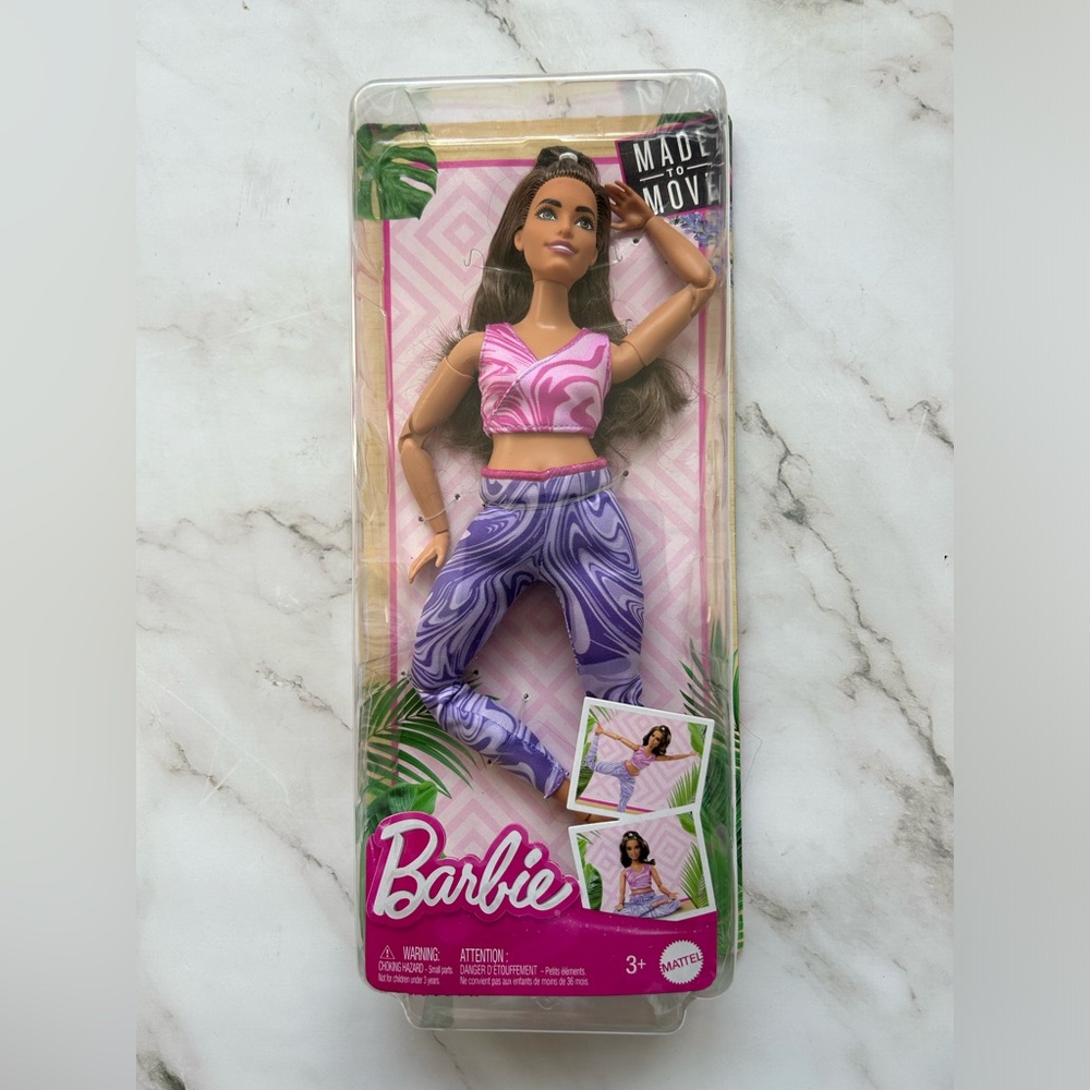 Made To Move Brunette Barbie Doll HRH29